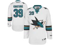 Logan Couture San Jose Sharks Reebok Away Premier Jersey C White