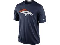 Men Denver Broncos Nike Legend Logo Essential 2 Performance T-Shirt - Navy