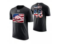 Men Denver Broncos Shaquil Barrett #48 Stars and Stripes 2018 Independence Day American Flag T-Shirt