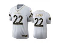 Men Kareem Jackson Broncos White 100th Season Golden Edition Jersey