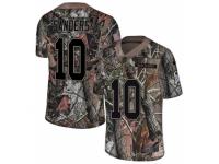 Men Nike Denver Broncos #10 Emmanuel Sanders Limited Camo Rush Realtree NFL Jersey