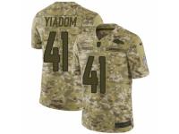 Men Nike Denver Broncos #41 Isaac Yiadom Limited Camo 2018 Salute to Service NFL Jersey