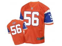 Men Nike Denver Broncos #56 Shane Ray Game Orange Jersey