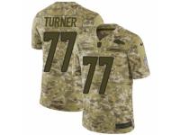 Men Nike Denver Broncos #77 Billy Turner Limited Camo 2018 Salute to Service NFL Jersey