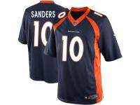 Men Nike NFL Denver Broncos #10 Emmanuel Sanders Navy Blue Limited Jersey