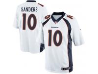 Men Nike NFL Denver Broncos #10 Emmanuel Sanders Road White Limited Jersey