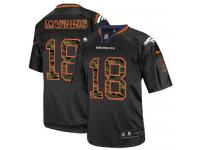 Men Nike NFL Denver Broncos #18 Peyton Manning Black Camo Fashion Limited Jersey