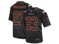 Men Nike NFL Denver Broncos #23 Ronnie Hillman Lights Out Black Limited Jersey