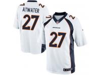 Men Nike NFL Denver Broncos #27 Steve Atwater Road White Limited Jersey