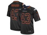 Men Nike NFL Denver Broncos #43 T.J. Ward Lights Out Black Limited Jersey