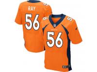 Men Nike NFL Denver Broncos #56 Shane Ray Authentic Elite Home Orange Jersey