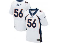 Men Nike NFL Denver Broncos #56 Shane Ray Authentic Elite Road White Jersey