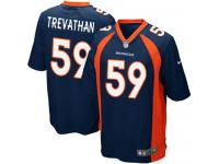 Men Nike NFL Denver Broncos #59 Danny Trevathan Navy Blue Game Jersey