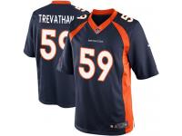 Men Nike NFL Denver Broncos #59 Danny Trevathan Navy Blue Limited Jersey