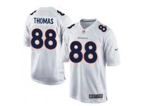 Men Nike NFL Denver Broncos #88 Demaryius Thomas Game White Jersey