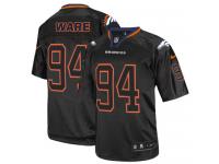 Men Nike NFL Denver Broncos #94 DeMarcus Ware Lights Out Black Limited Jersey