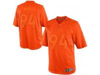 Men Nike NFL Denver Broncos #94 DeMarcus Ware Orange Drenched Limited Jersey