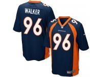 Men Nike NFL Denver Broncos #96 Vance Walker Navy Blue Game Jersey