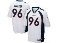 Men Nike NFL Denver Broncos #96 Vance Walker Road White Game Jersey