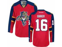 Men Reebok Florida Panthers #16 Aleksander Barkov Premier Red Home NHL Jersey