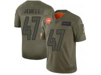 Men's #47 Limited Josey Jewell Camo Football Jersey Denver Broncos 2019 Salute to Service