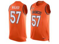 Men's Demarcus Walker #57 Nike Orange Jersey - NFL Denver Broncos Player Name & Number Tank Top