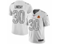 Men's Denver Broncos #30 Phillip Lindsay Limited White City Edition Football Jersey