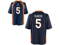 Men's Denver Broncos Joe Flacco Nike Navy Blue Alternate Game Jersey