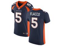 Men's Denver Broncos Joe Flacco Nike Navy Vapor Untouchable Elite Jersey