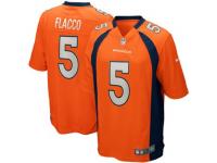 Men's Denver Broncos Joe Flacco Nike Orange Game Jersey