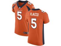 Men's Denver Broncos Joe Flacco Nike Orange Vapor Untouchable Elite Jersey