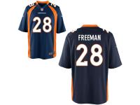 Men's Denver Broncos Nike Navy Blue #28 Royce Freeman Alternate Game Jersey