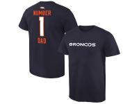 MEN'S DENVER BRONCOS PRO LINE NY NUMBER 1 DAD T-SHIRT