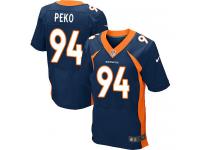 Men's Elite Domata Peko #94 Nike Navy Blue Alternate Jersey - NFL Denver Broncos