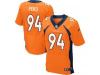 Men's Elite Domata Peko #94 Nike Orange Home Jersey - NFL Denver Broncos