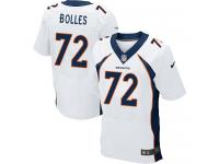 Men's Elite Garett Bolles #72 Nike White Road Jersey - NFL Denver Broncos