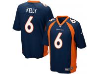 Men's Game Chad Kelly #6 Nike Navy Blue Alternate Jersey - NFL Denver Broncos