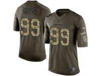 Men's Limited Adam Gotsis #99 Nike Green Jersey - NFL Denver Broncos Salute to Service