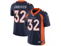 Men's Limited Andy Janovich #32 Nike Navy Blue Alternate Jersey - NFL Denver Broncos Vapor Untouchable