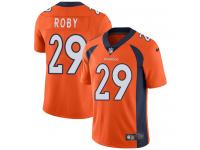 Men's Limited Bradley Roby #29 Nike Orange Home Jersey - NFL Denver Broncos Vapor Untouchable