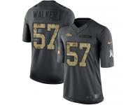 Men's Limited Demarcus Walker #57 Nike Black Jersey - NFL Denver Broncos 2016 Salute to Service