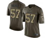 Men's Limited Demarcus Walker #57 Nike Green Jersey - NFL Denver Broncos Salute to Service