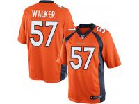 Men's Limited Demarcus Walker #57 Nike Orange Home Jersey - NFL Denver Broncos