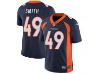 Men's Limited Dennis Smith #49 Nike Navy Blue Alternate Jersey - NFL Denver Broncos Vapor