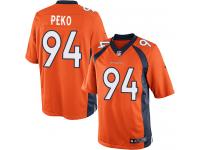 Men's Limited Domata Peko #94 Nike Orange Home Jersey - NFL Denver Broncos