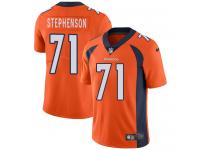 Men's Limited Donald Stephenson #71 Nike Orange Home Jersey - NFL Denver Broncos Vapor Untouchable