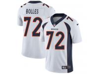 Men's Limited Garett Bolles #72 Nike White Road Jersey - NFL Denver Broncos Vapor Untouchable