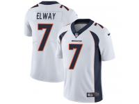 Men's Limited John Elway #7 Nike White Road Jersey - NFL Denver Broncos Vapor Untouchable