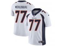 Men's Limited Karl Mecklenburg #77 Nike White Road Jersey - NFL Denver Broncos Vapor Untouchable