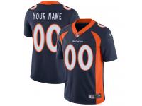 Men's Limited Nike Navy Blue Alternate Jersey - NFL Denver Broncos Customized Vapor Untouchable